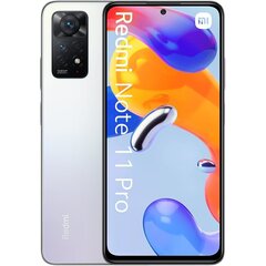 Xiaomi Redmi Note 11 Pro, 128 GB, Dual SIM, White цена и информация | Мобильные телефоны | 220.lv