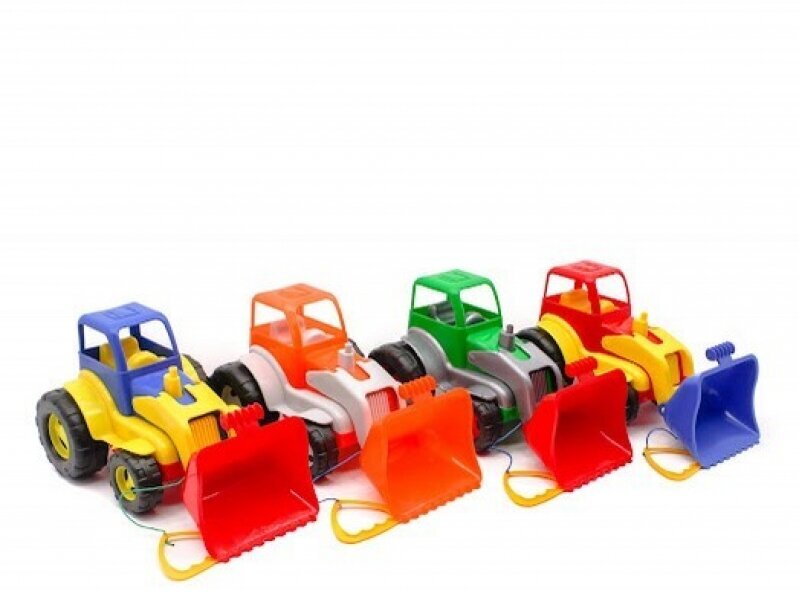 Rotaļu traktors ar kausu cena un informācija | Rotaļlietas zēniem | 220.lv
