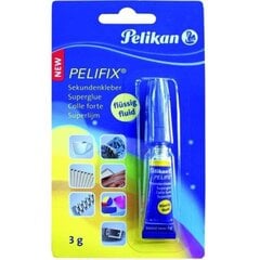 PELIKAN SUPER GLUE LĪME UNIVERSĀLĀ 3G (340067) cena un informācija | Kancelejas preces | 220.lv