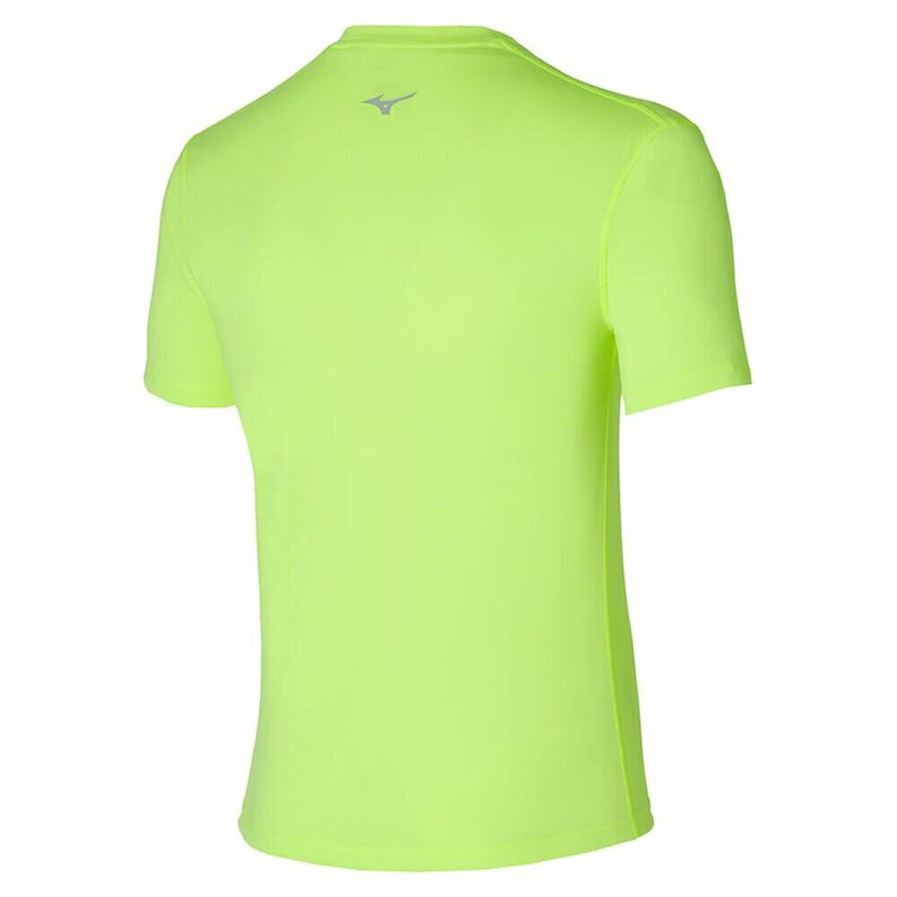 Vīriešu Krekls ar Īsām Piedurknēm Mizuno Core Tee Laima zaļa S6446236 cena un informācija | Sporta apģērbs vīriešiem | 220.lv