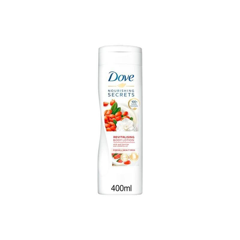 Ķermeņa krēms Dove Goji Berries & Camelia Oil, 400 ml cena un informācija | Ķermeņa krēmi, losjoni | 220.lv