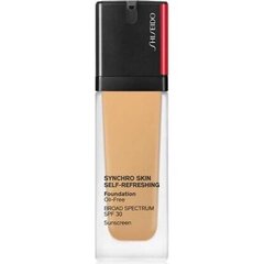 Основа под макияж Shiseido Synchro Skin Self-Refreshing Foundation Spf30 340 Oak, 30мл цена и информация | Пудры, базы под макияж | 220.lv