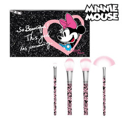Grima komplekts Minnie Mouse (5 gab.) Melns cena un informācija | Kosmētikas otas, sūkļi | 220.lv