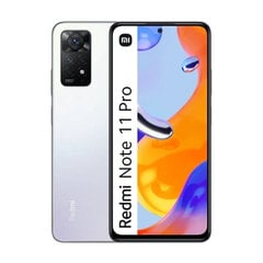 Xiaomi Redmi Note 11 Pro FHD+, 128 GB White цена и информация | Мобильные телефоны | 220.lv