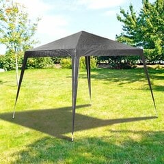 Lapene Lifetime Necaurlaidīgs Polietilēns Antracīts PVC 300 x 300 x 250 cm цена и информация | Беседки, навесы, тенты | 220.lv