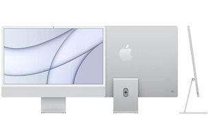 Apple iMac 24” M1 8/256GB Silver SWE MGPC3KS/A cena un informācija | Stacionārie datori | 220.lv