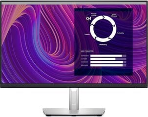 LCD Monitor|DELL|P2423D|23.8"|Panel IPS|2560x1440|16:9|60 Hz|Matte|5 ms|Swivel|Height adjustable|Tilt|210-BDEG цена и информация | Мониторы | 220.lv