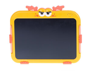 Zīmēšanas paliktnis ar LCD ekrānu, dzeltens цена и информация | Развивающие игрушки | 220.lv