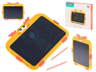 Блокнот для рисования с LCD экраном, желтый цена и информация | Развивающие игрушки | 220.lv