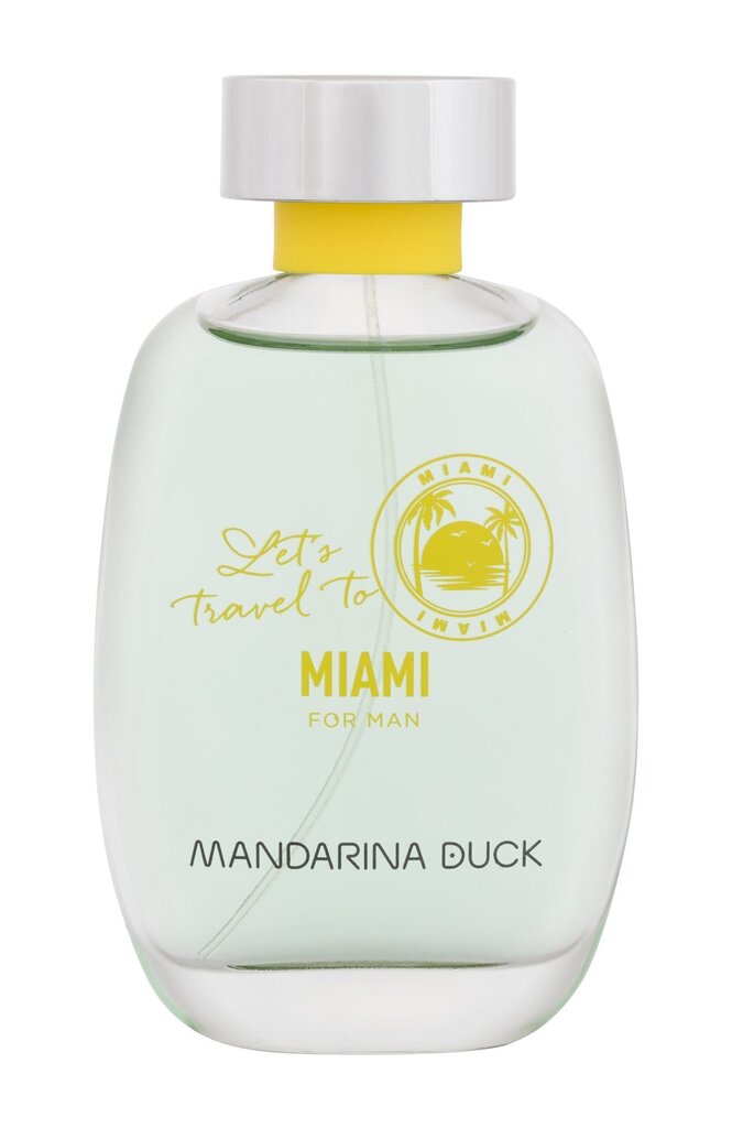 Tualetes ūdens Mandarina Duck Let's Travel To Miami EDT vīriešiem 100 ml цена и информация | Vīriešu smaržas | 220.lv