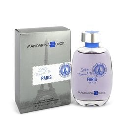 Tualetes ūdens Mandarina Duck Let’s Travel to Paris EDT vīriešiem 100 ml цена и информация | Мужские духи | 220.lv