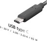 Akyga AK-ND-70, USB-C, 1.2 m цена и информация | Kabeļi un vadi | 220.lv