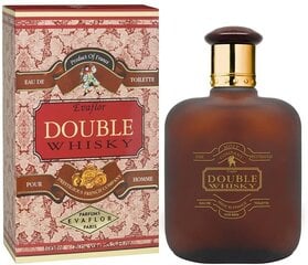 Tualetes ūdens Evaflor Double Whisky for men EDT, vīriešiem 100ml cena un informācija | Vīriešu smaržas | 220.lv