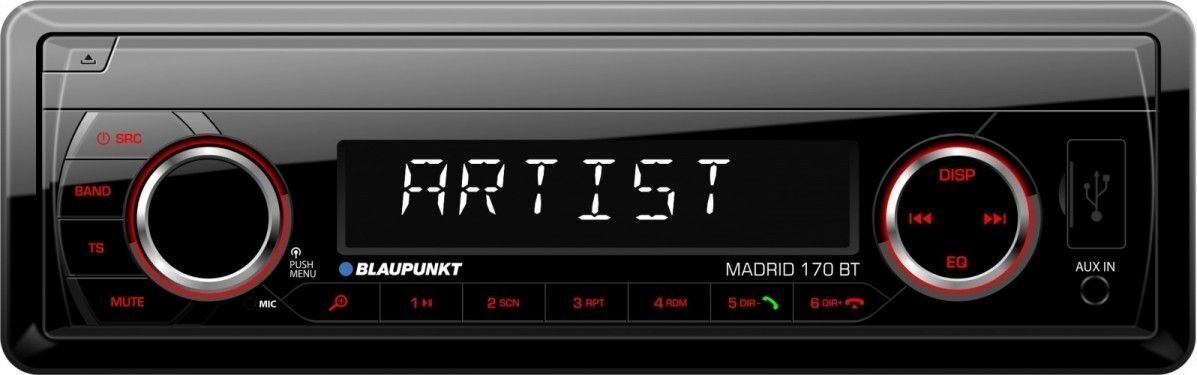 Blaupunkt Madrid 170BT цена и информация | Auto magnetolas, multimedija | 220.lv