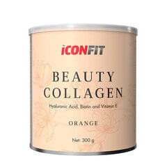 Uztura bagātinātājs Iconfit Beauty Collagen Orange, 300g цена и информация | Витамины, пищевые добавки, препараты для красоты | 220.lv