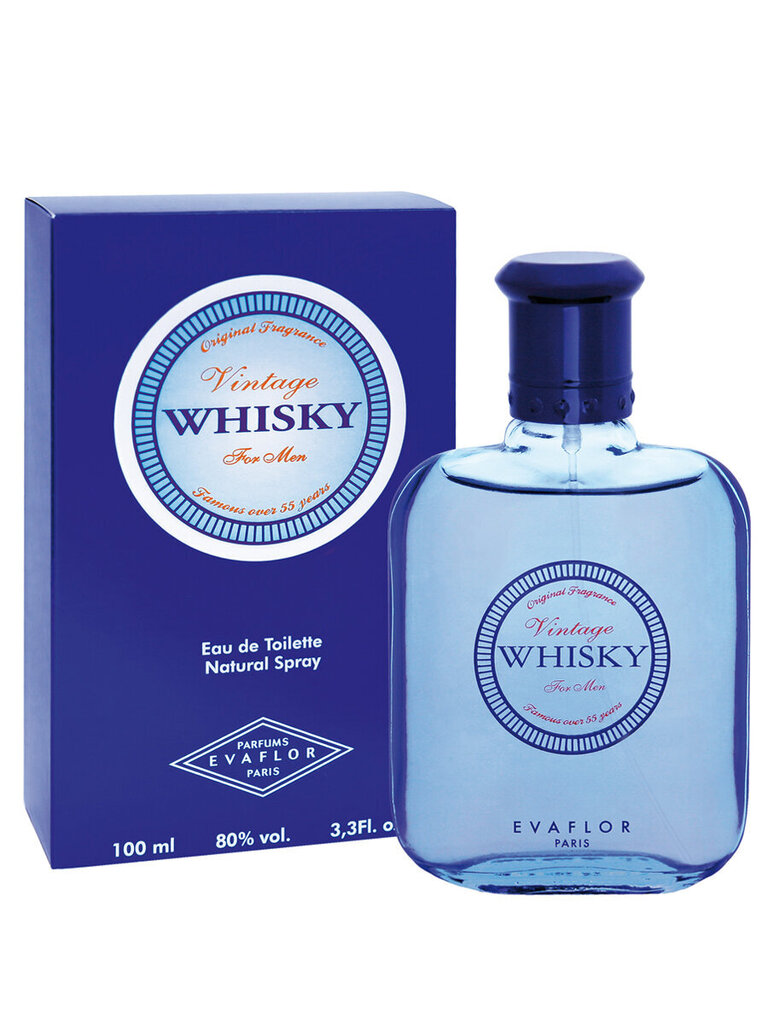 Tualetes ūdens Evaflor Whisky Vintage EDT, vīriešiem 100ml цена и информация | Vīriešu smaržas | 220.lv