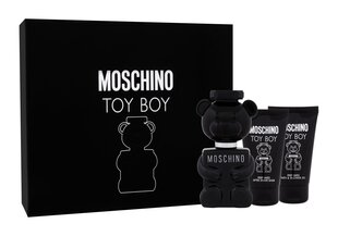 Набор Moschino Toy Boy: EDP ​​для мужчин 50 мл + бальзам после бритья 50 мл + гель для душа 50 мл цена и информация | Мужские духи | 220.lv