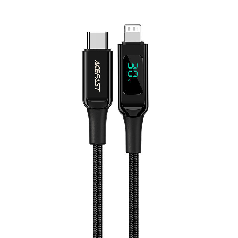 Acefast kabelis MFI USB Type C - Lightning, 1.2 m cena un informācija | Savienotājkabeļi | 220.lv