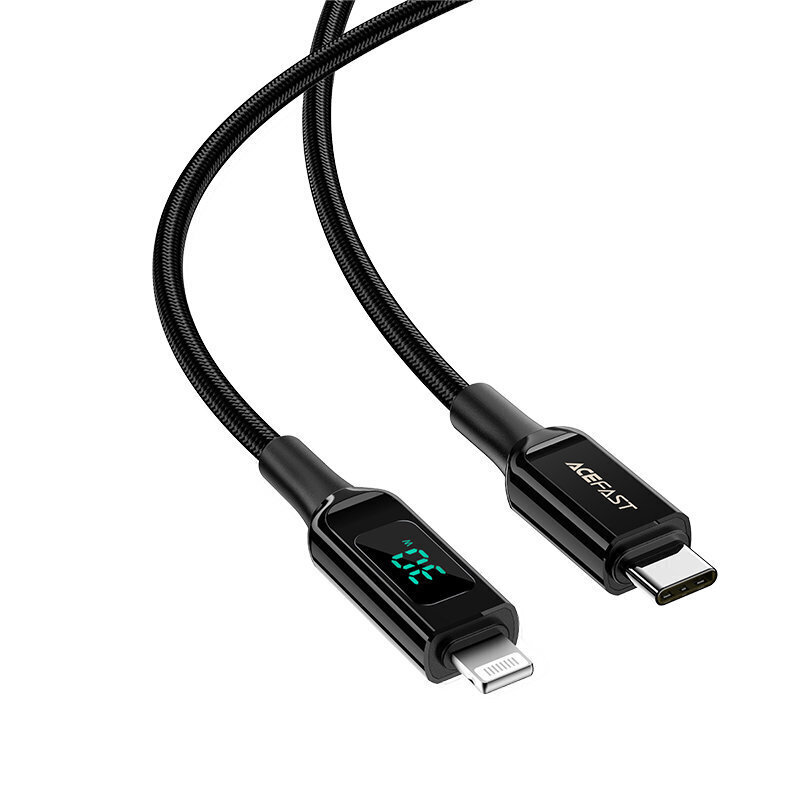 Acefast kabelis MFI USB Type C - Lightning, 1.2 m cena un informācija | Savienotājkabeļi | 220.lv