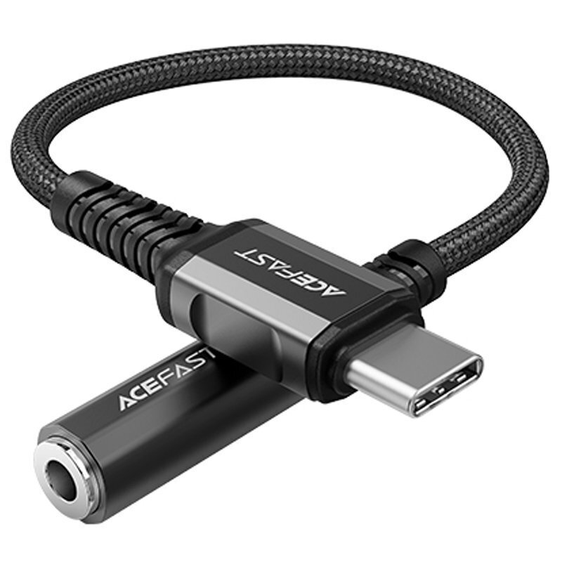 Acefast audio kabelis USB Type C - 3.5mm mini jack (female), 18 cm цена и информация | Savienotājkabeļi | 220.lv