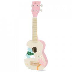 Koka bērnu ukulele, rozā cena un informācija | Rotaļlietas meitenēm | 220.lv
