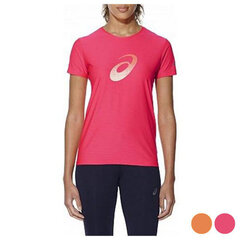 Krekls ar īsām piedurknēm sievietēm Asics Graphic SS Top, koraļļu цена и информация | Спортивная одежда для женщин | 220.lv
