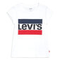 Krekls ar īsām piedurknēm bērniem Levi's Sportswear Tee, balts cena un informācija | Zēnu krekli | 220.lv