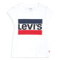 Krekls ar īsām piedurknēm bērniem Levi's Sportswear Tee, balts цена и информация | Zēnu krekli | 220.lv