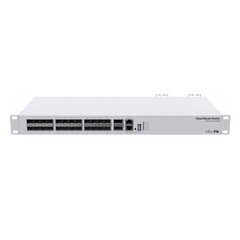 Адаптер Mikrotik, Rack, 1x10Base-T, 100Base-TX, 24xSFP+, 2xQSFP+, 1xRJ45, CRS326-24S+2Q+RM цена и информация | Адаптеры и USB разветвители | 220.lv