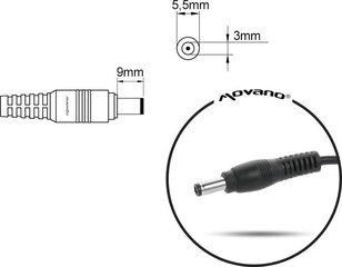 Mitsu 19V, 3.16A, 60W цена и информация | Зарядные устройства для ноутбуков | 220.lv