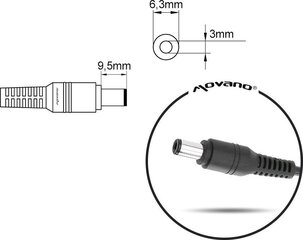 Mitsu 15V, 5A cena un informācija | Lādētāji portatīvajiem datoriem | 220.lv