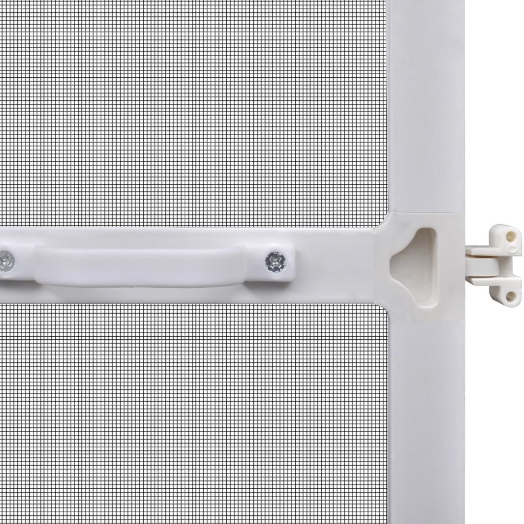 Белая москитная сетка для дверей с петлями 100 x 215 см цена | 220.lv