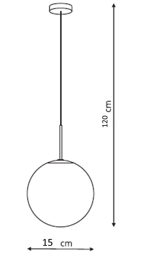 Light Prestige piekaramā lampa Palla cena un informācija | Piekaramās lampas | 220.lv