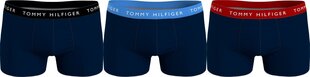 Мужские боксеры Tommy Hilfiger, 3 пары TRUNK WB NAVY UM0UM02324 0SL 43387 цена и информация | Мужские трусы | 220.lv