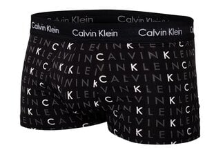 Apakšbikses vīriešiem Calvin Klein, 3 pāri, melnas/pelēkas U2664G YKS 44860 cena un informācija | Vīriešu apakšbikses | 220.lv