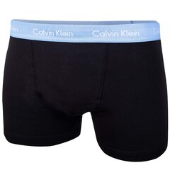 Apakšbikses vīriešiem Calvin Klein TRUNK 3PK, 3 pāri, melnas 0000U2662G WIC 42823 цена и информация | Мужские трусы | 220.lv