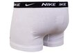 Apakšbikses vīriešiem Nike TRUNK, 3 pāri, baltas 0000KE1008 MED 43007 cena un informācija | Vīriešu apakšbikses | 220.lv