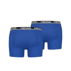 Мужские трусы HEAD BASIC BOXER 2 пары, синие 701202741 006 44731 цена и информация | Мужские трусы | 220.lv