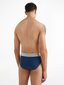 Apakšbikses vīriešiem Calvin Klein HIP BRIEF 3 pāri, sarkanas/tumši zilas/grafīta 000NB3129A 109 45182 цена и информация | Vīriešu apakšbikses | 220.lv