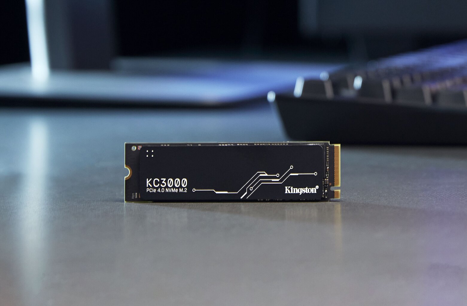 SSD|KINGSTON|KC3000|512GB|M.2|NVMe|3D TLC|Write speed 3900 MBytes/sec|Read speed 7000 MBytes/sec|TBW 400 TB|MTBF 1800000 hours|SKC3000S/512G цена и информация | Iekšējie cietie diski (HDD, SSD, Hybrid) | 220.lv