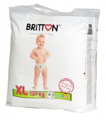 Autiņbiksītes - biksītes BRITTON XL izmērs (13+kg), 18 gab. цена и информация | Подгузники | 220.lv