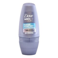 Rullīša dezodorants Dove Men Clean Comfort, 50 ml cena un informācija | Dezodoranti | 220.lv