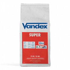 Kristāliskā betona hidroizolācija Vandex Super, 25 kg cena un informācija | Izolācijas materiāli | 220.lv