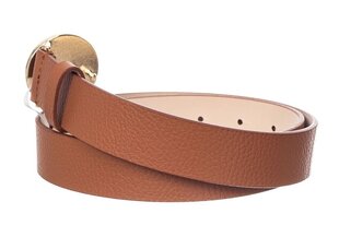 Женский ремень Tommy Hilfiger TH ROUND BUCKLE BELT 3.0 BROWN AW0AW09487 RAI 29303 цена и информация | Женские ремни | 220.lv