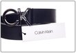 Sieviešu siksna Calvin Klein CK OUTLINE 35 mm BLACK K50K507076 BAX 29298 cena un informācija | Sieviešu jostas | 220.lv