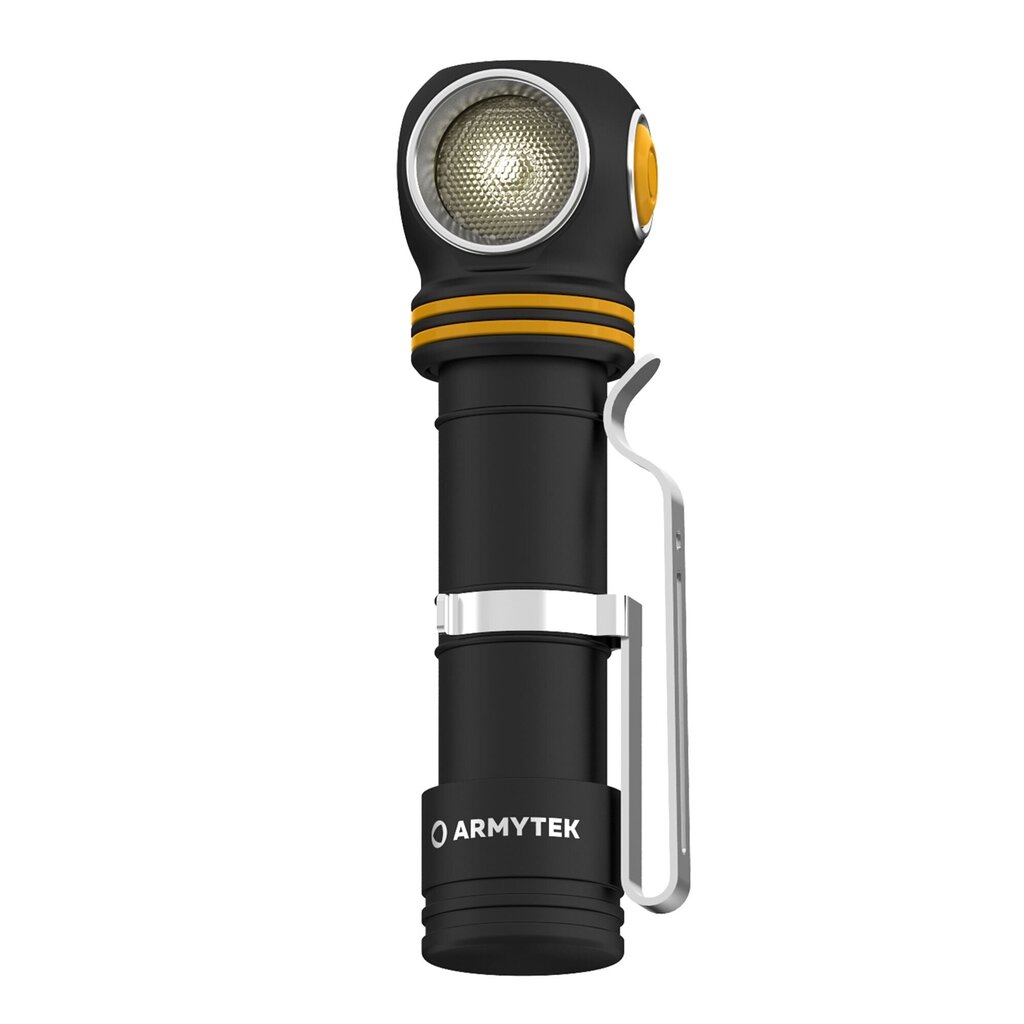 Prožektors Armytek Elf C2 Micro USB, silta gaisma cena un informācija | Lukturi | 220.lv