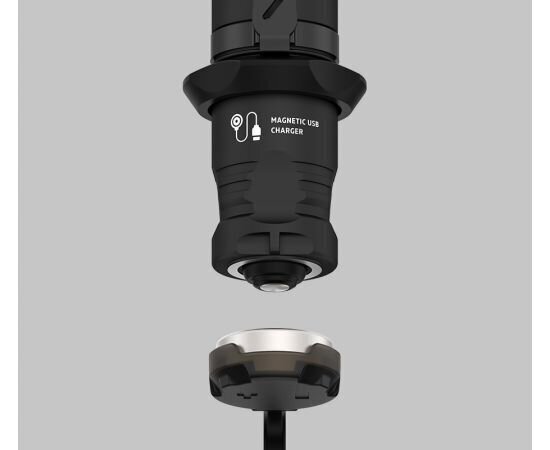 Lukturītis Armytek Dobermann Pro Magnet USB, silta gaisma cena un informācija | Lukturi | 220.lv