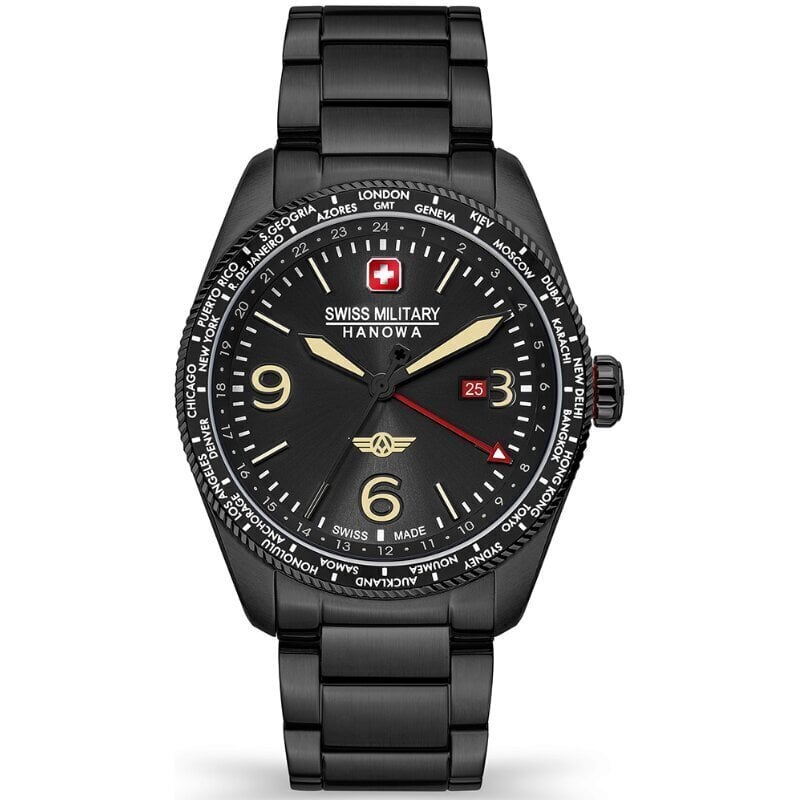 Swiss Military City Hawk SMWGH2100904 SMWGH2100930 cena un informācija | Vīriešu pulksteņi | 220.lv