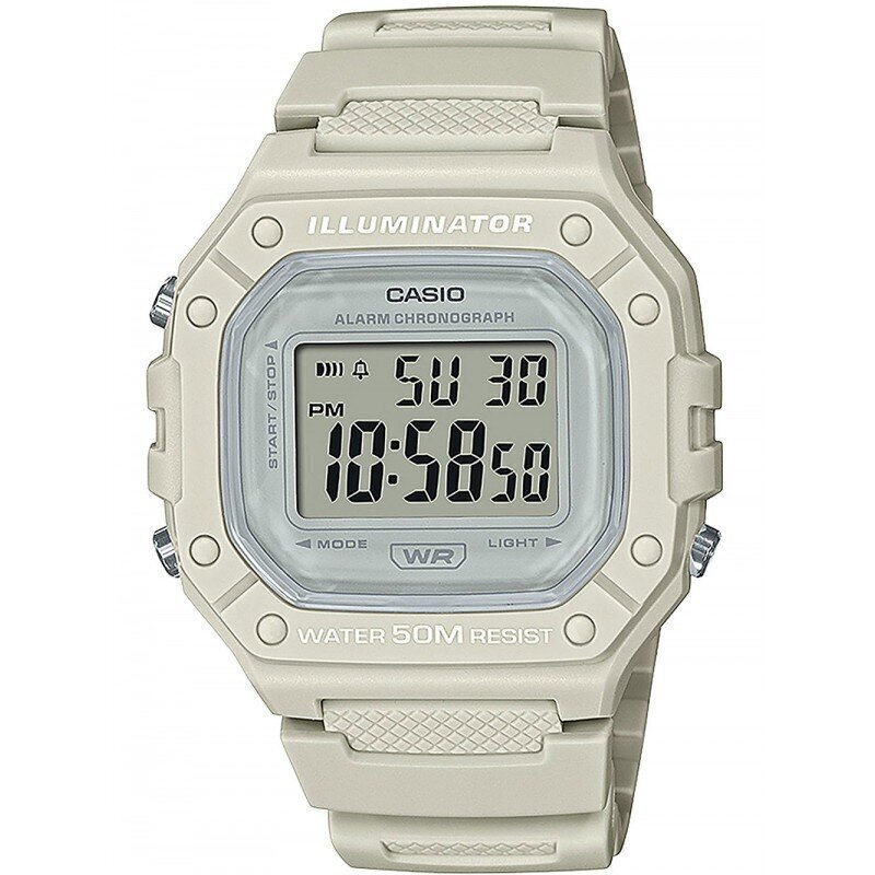 CASIO W-218HC-8AVEF W-218HC-8AVEF cena un informācija | Sieviešu pulksteņi | 220.lv