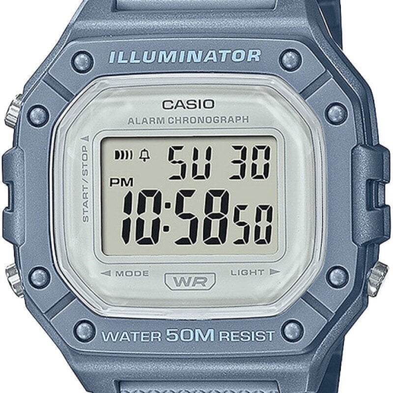 CASIO W-218HC-2AVEF W-218HC-2AVEF cena un informācija | Sieviešu pulksteņi | 220.lv